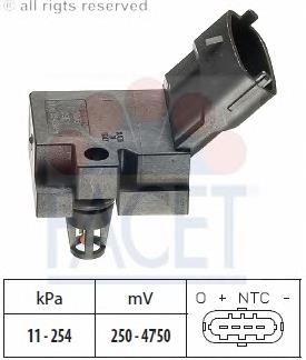 Sensor de pressão no coletor de admissão, MAP Volvo 8677288 preço, a partir de 37,27 USD