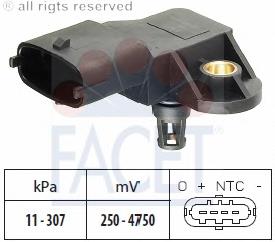 Sensor de pressão no coletor de admissão, MAP Fiat/Alfa/Lancia 504088431 preço, a partir de 23,87 USD