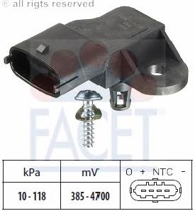 77364869 Fiat/Alfa/Lancia Sensor de pressão no coletor de admissão, MAP