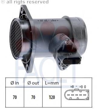 Compre 028906461V VAG Sensor de fluxo (consumo) de ar, medidor de consumo M.A.F. - (Mass Airflow)