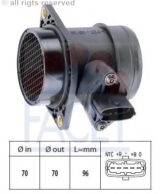 Sensor de fluxo (consumo) de ar, medidor de consumo M.A.F. - (Mass Airflow) Magneti Marelli 213719735019 preço, a partir de 63,05 USD