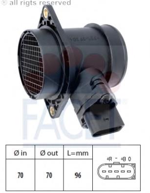 Sensor de fluxo (consumo) de ar, medidor de consumo M.A.F. - (Mass Airflow) VAG 06A906461LX preço, a partir de 52,78 USD