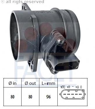 Sensor de fluxo (consumo) de ar, medidor de consumo M.A.F. - (Mass Airflow) BMW 13627566989 preço, a partir de 83,43 USD
