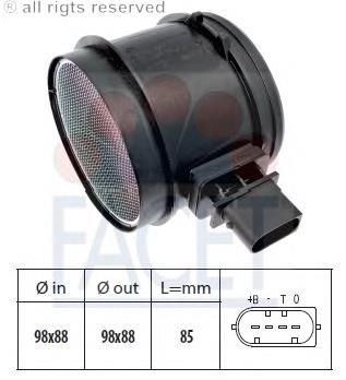 Sensor de fluxo (consumo) de ar, medidor de consumo M.A.F. - (Mass Airflow) BMW 281002936 preço, a partir de 95,34 USD