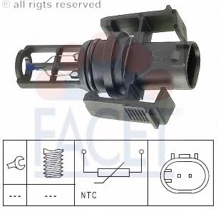 809194 Mercedes Sensor de temperatura da mistura de ar