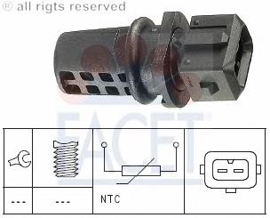 Sensor de temperatura da mistura de ar General Motors 96417820