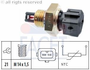 Sensor de temperatura da mistura de ar Hyundai/Kia KK37118831 preço, a partir de 6,51 USD