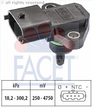 820597 Hans Pries (Topran) Sensor de pressão de supercompressão