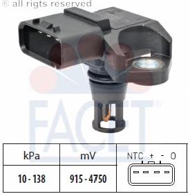 Sensor de pressão no coletor de admissão, MAP Facet 103158 preço, a partir de 45,87 USD