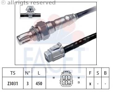 81589 Meat&Doria Sonda lambda, sensor de oxigênio