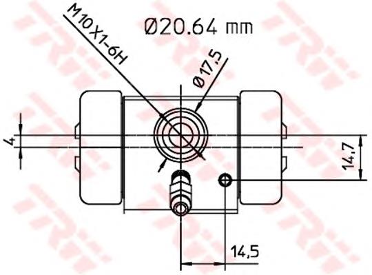 Cilindro traseiro do freio de rodas de trabalho Ford 6150106 preço, a partir de 12,18 USD