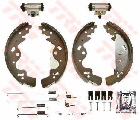 Compre GFL05AF Japan Parts Sapatas do freio traseiras de tambor