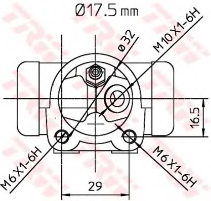 Cilindro traseiro do freio de rodas de trabalho Mercedes Q0004331V002000000 preço, a partir de 18,74 USD