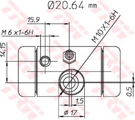Cilindro traseiro do freio de rodas de trabalho Peugeot/Citroen 4402C8 preço, a partir de 18,04 USD