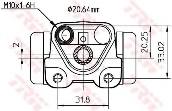 Compre 4755005030 Toyota Cilindro traseiro do freio de rodas de trabalho
