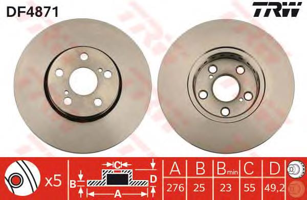 Disco do freio dianteiro ABS 17508 preço, a partir de 63,45 USD