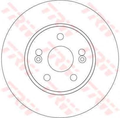 Disco do freio dianteiro 09813775 Brembo
