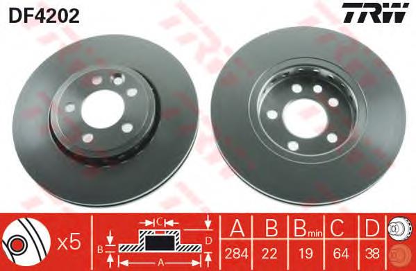 Compre ADC1318V Comline Disco do freio dianteiro