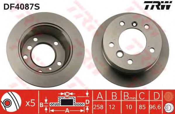 Disco do freio traseiro Brembo 8772420 preço, a partir de 52,53 USD
