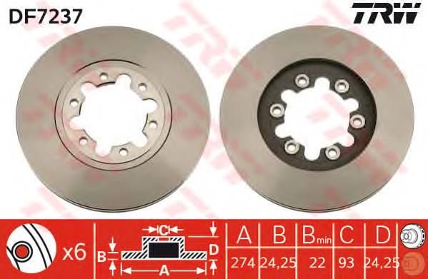 Compre 1497307 Ford Disco do freio dianteiro