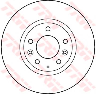 Compre L2063325X Mazda Disco do freio dianteiro