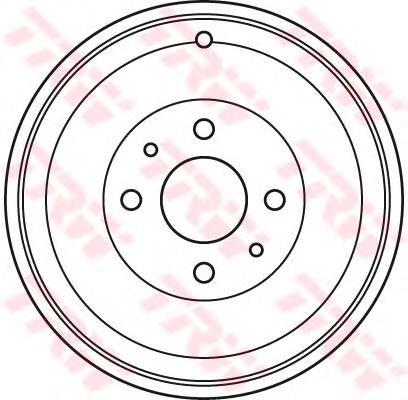Compre 7569600 Fiat/Alfa/Lancia Tambor do freio traseiro