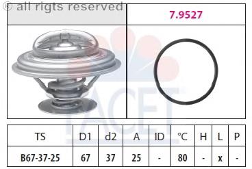 78623 Facet Termostato