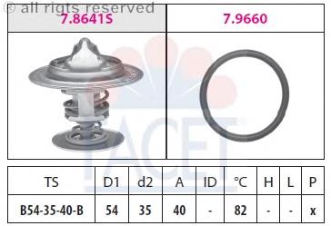 TX16482D Mahle Original Termostato