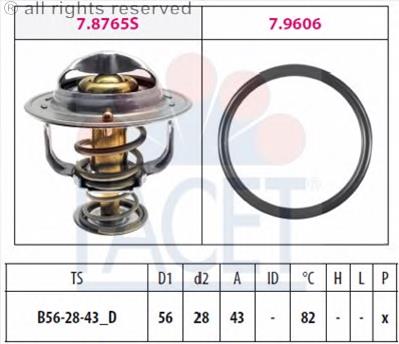 Termostato DT1040V Dayco