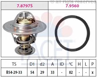 Termostato Fiat/Alfa/Lancia 7615237 preço, a partir de 11,93 USD