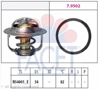 78800 Facet Termostato
