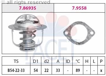 Termostato 1338276 Opel