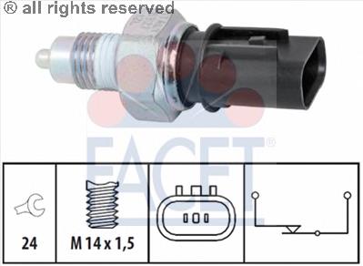 KP0507OEM Korea (oem) Sensor de ativação das luzes de marcha à ré