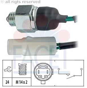 KKY0317640A Hyundai/Kia Sensor de ativação das luzes de marcha à ré