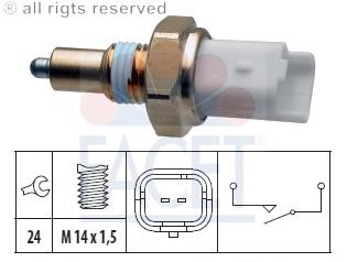 76271 Facet Sensor de ativação das luzes de marcha à ré