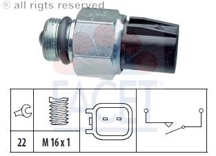 Sensor de ativação das luzes de marcha à ré 6ZF010965051 HELLA