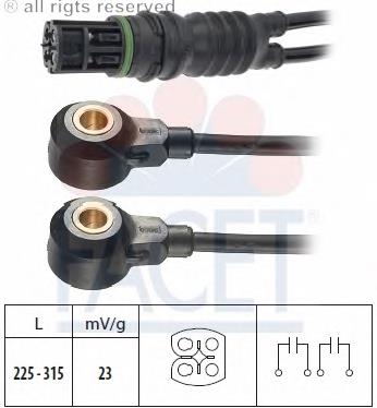 Compre 1435485 BMW Sensor de detonação