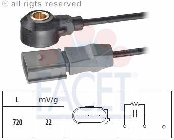 Sensor de detonação VAG 07K905377D preço, a partir de 51,29 USD