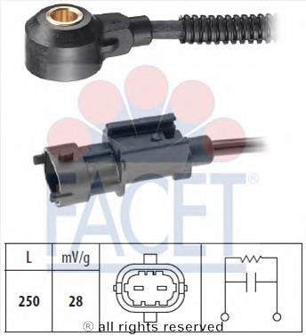 Sensor de detonação FAE 60242 preço, a partir de 30,11 USD