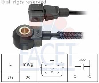Sensor de detonação FAE 60201 preço, a partir de 27,66 USD