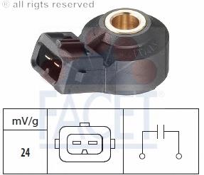 0907100 Metzger Sensor de detonação