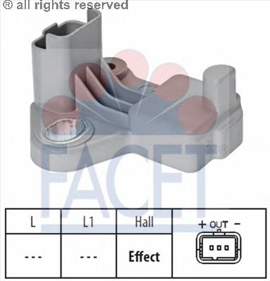 9664387380 Ford Sensor de posição (de revoluções) de cambota