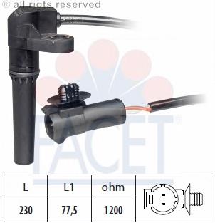 Sensor de velocidade Renault (RVI) 7700103119 preço, a partir de 24,88 USD
