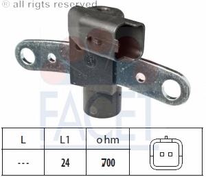 8200647366 Renault (RVI) Sensor de posição (de revoluções) de cambota