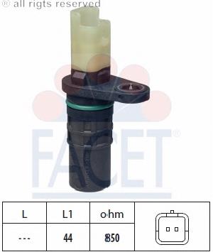 Sensor de posição (de revoluções) de cambota VALEO 366427 preço, a partir de 30,76 USD