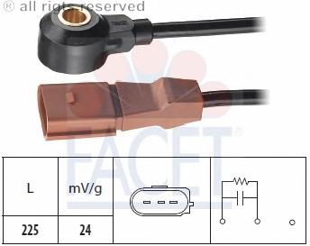 Sensor de detonação FAE 60117 preço, a partir de 30,51 USD