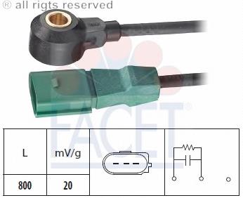 Sensor de detonação 1148110009 Meyle