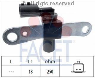 90659 Facet Sensor de posição (de revoluções) de cambota