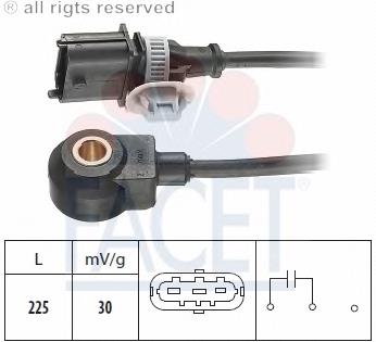 Sensor de detonação ADT37210 Blue Print