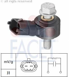 Sensor de detonação FAE 60107 preço, a partir de 41,93 USD